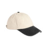 MOD. B673:Natural, 100% cotton, Vintage Black, One Size